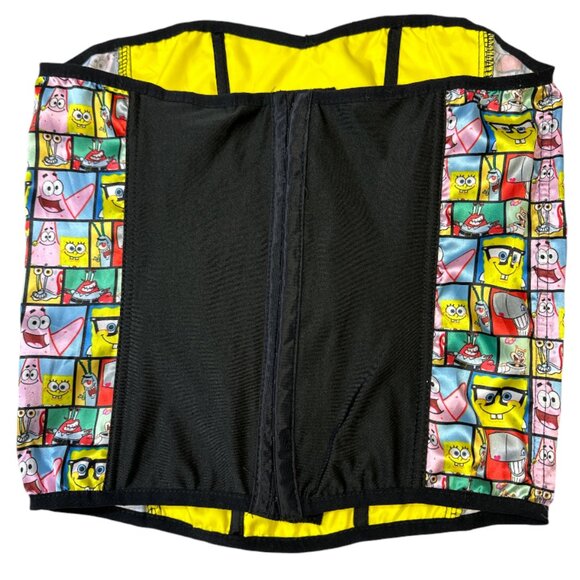 SpongeBob SquarePants Corset Bustier Halloween Costume Cosplay Adult NWT - Picture 8 of 9